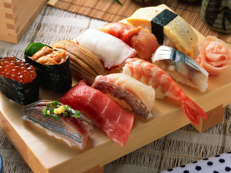 Наиболее популярные виды суши роллов