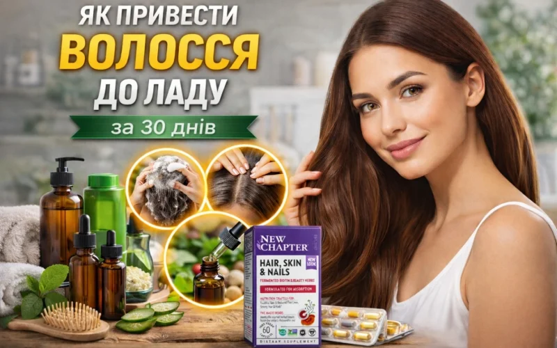 Як привести волосся до ладу за 30 днів